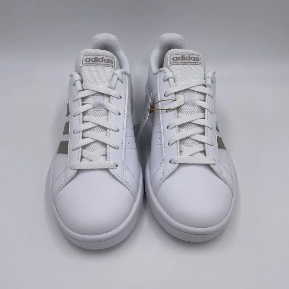 adidas Grand Court Base White Womens Shoes